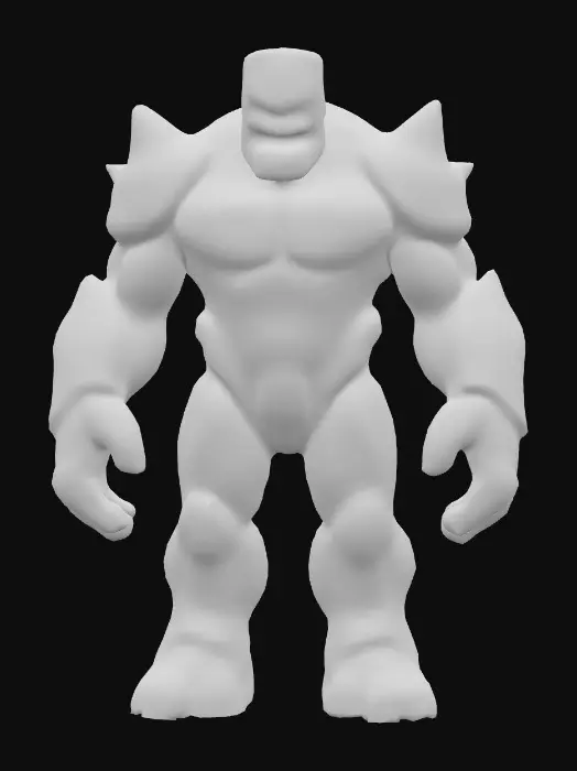 3D model for Lava Golem's Fury