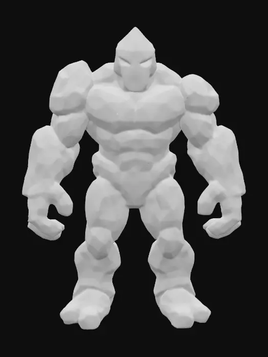 3D model for Molten Golem