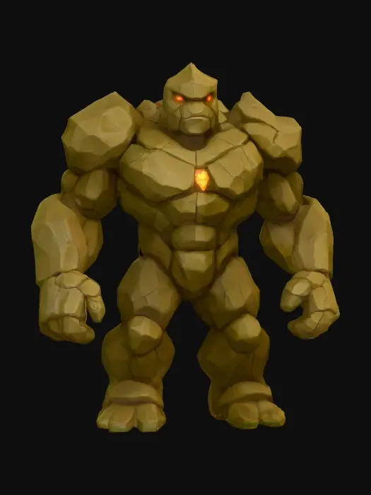 3D model for Rock Guardian