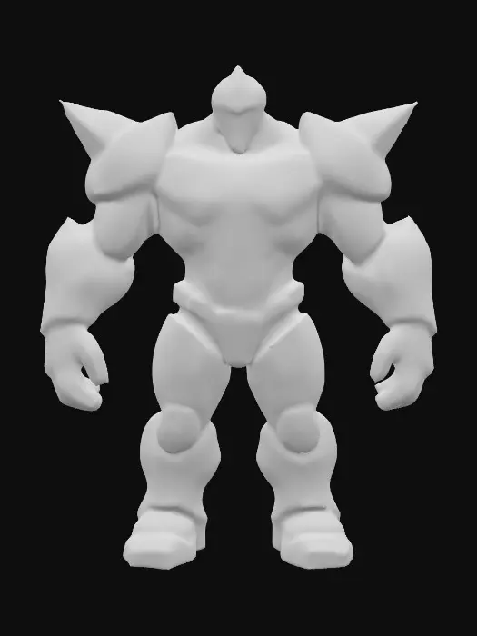 3D model for Stone Guardian