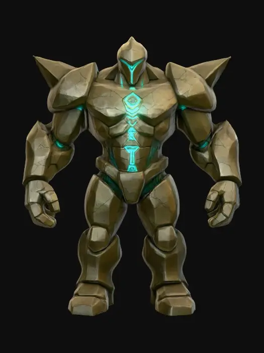 3D model for Stone Guardian