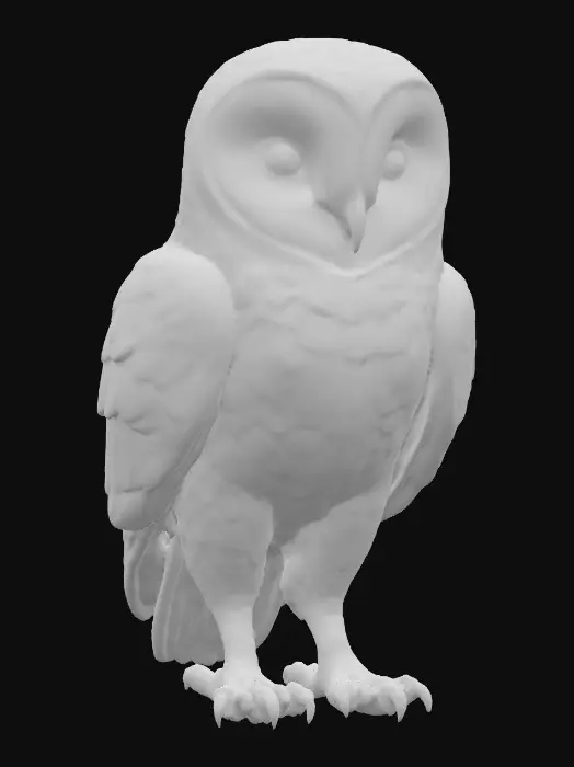 3D model for Chromatic Owl