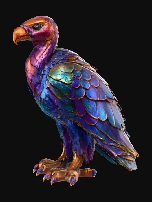 3D model for Vibrant Majesty