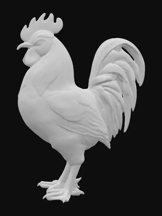 3D model for Vibrant Rooster