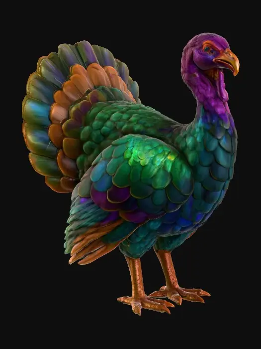 3D model for Radiant Turkey