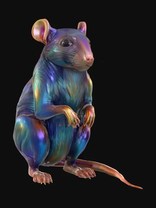 3D model for Prismatic Rodent.