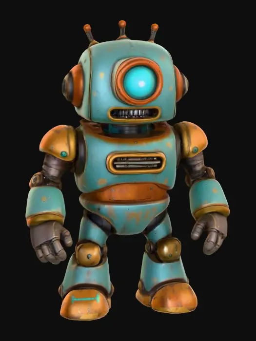 3D model for Rusty Bot