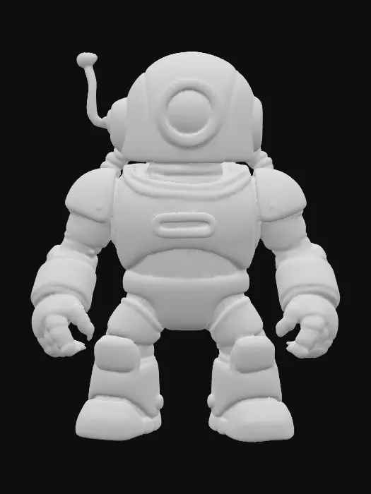 3D model for Rusty Explorer Robot