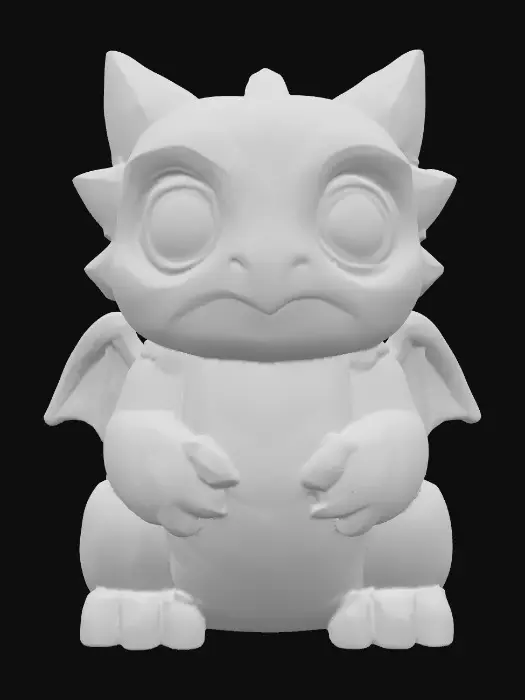 3D model for Stone Gazer Dragon