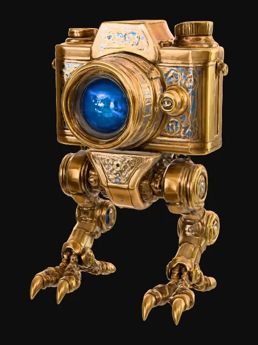 3D model for Steampunk Sentinel, #PBR#