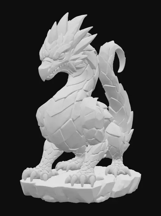 3D model for Emerald Guardian
