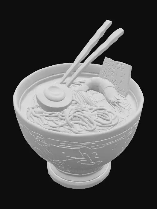 3D model for Neon Noodle Fantasy, #food#