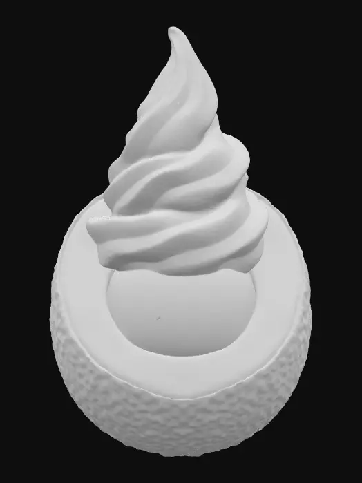 3D model for Avocado Delight, #food#