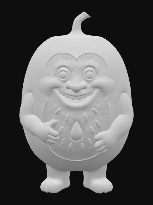 3D model for Melon Buddy, #food#