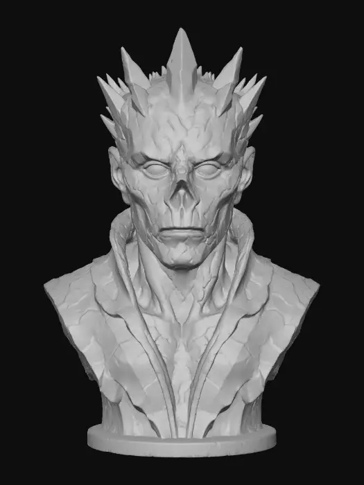 3D model for Molten Sentinel, #villain#
