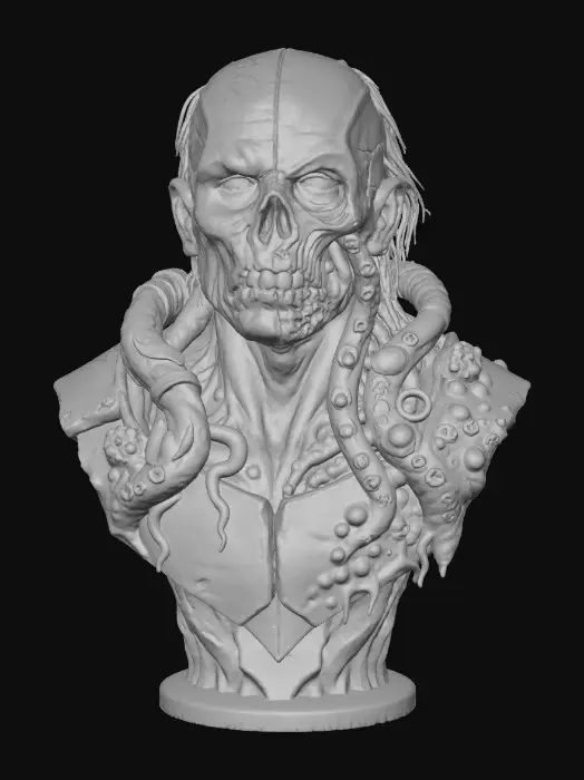3D model for Necrotic Fusion, #villain#