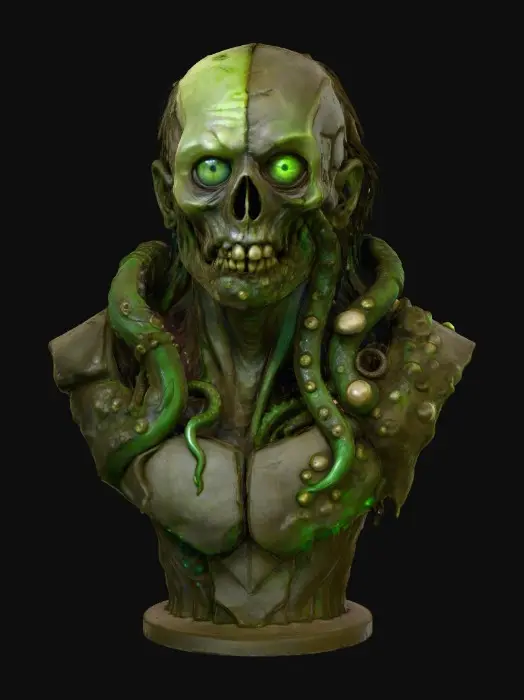 3D model for Necrotic Fusion, #villain#