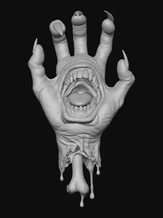 3D model for Monstrous Hand Grasp, #villain#