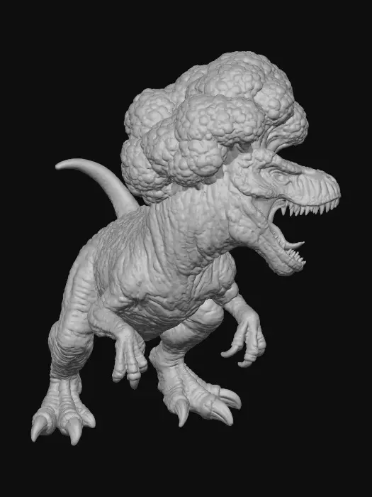 3D model for Broccolosaurus Rex
