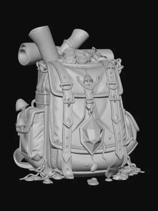 3D model for Treasure Backpack Adventure