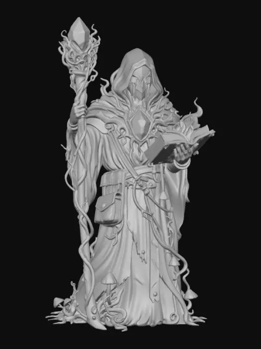 3D model for Eternal Ember Mage