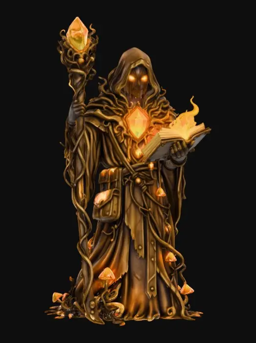 3D model for Eternal Ember Mage