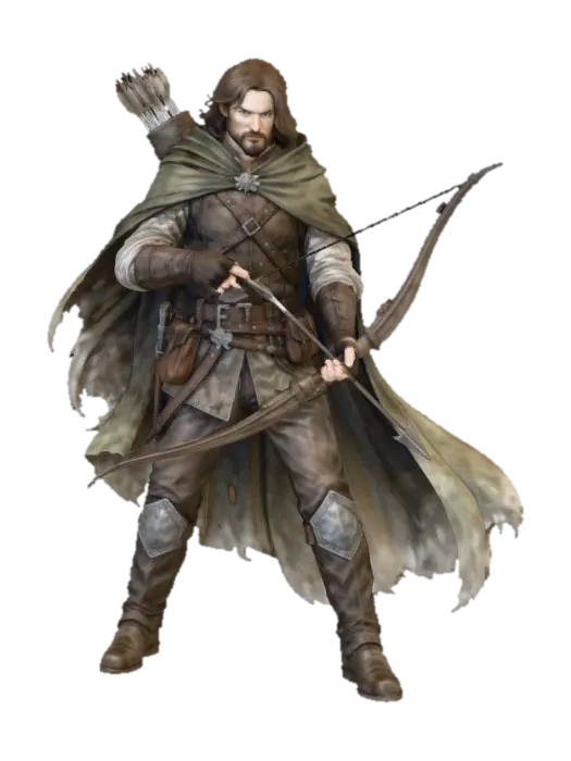 Verdant Ranger model 3D, wygenerowany przez AI