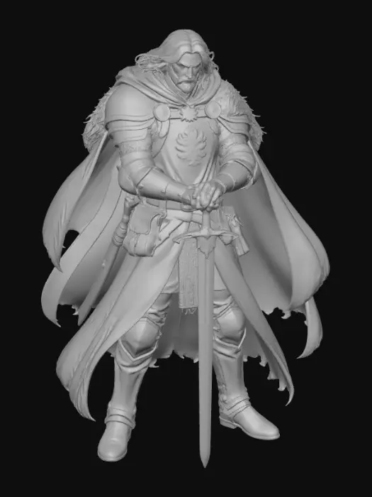 3D model for Oathbound Knight