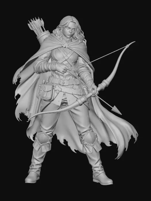 3D model for Greencloak Archer