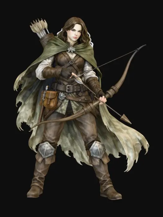 3D model for Greencloak Archer