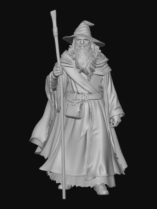 3D model for Wandering Wizard