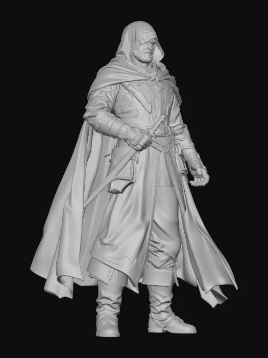 3D model for Veiled Blade