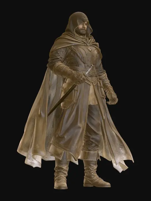 3D model for Veiled Blade