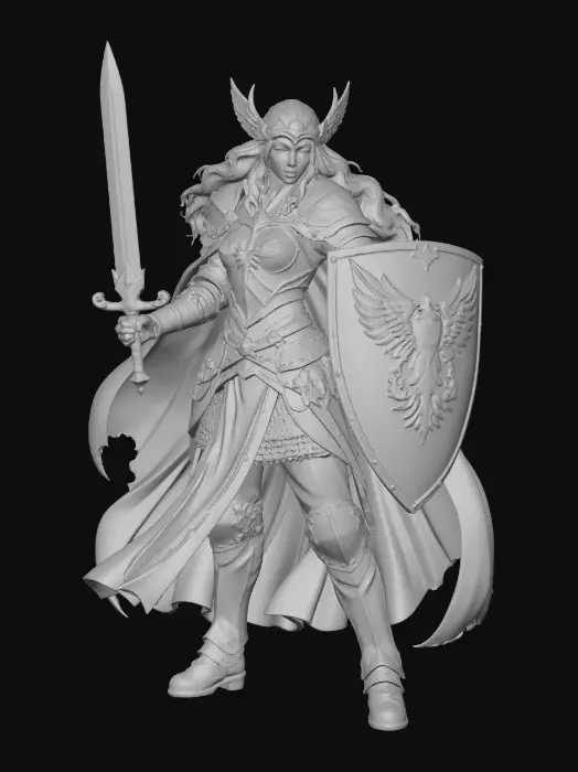 3D model for Eagleheart Knight