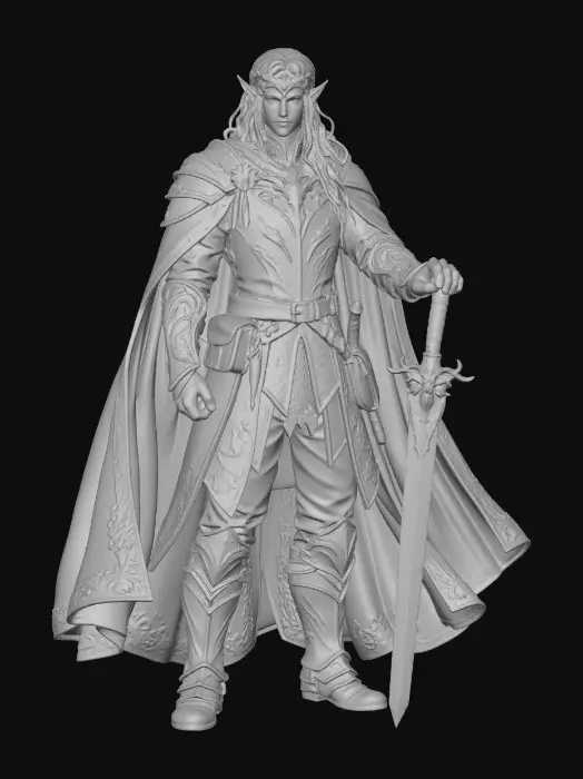 3D model for Emerald Guardian