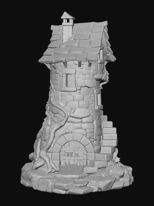 3D model for Rootbound Tower