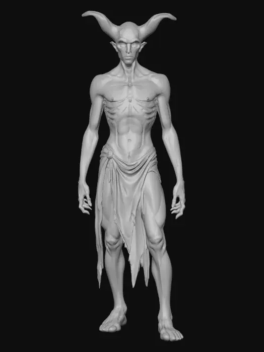 3D model for Harbinger of the Abyss