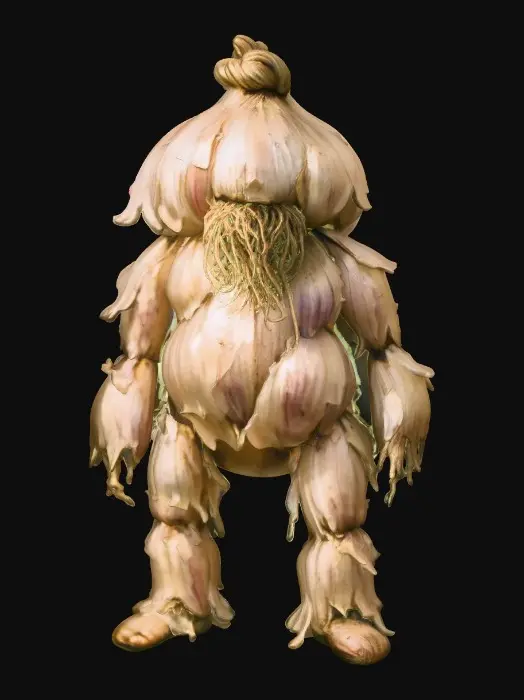 3D model for Garlic Golem