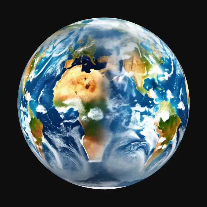 3D model for Earth