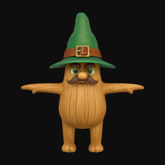3D model for Wizard Spud