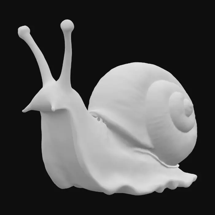 3D model for Chromatic Snail