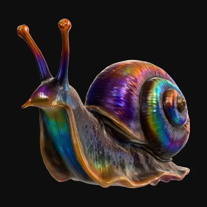 3D model for Chromatic Snail