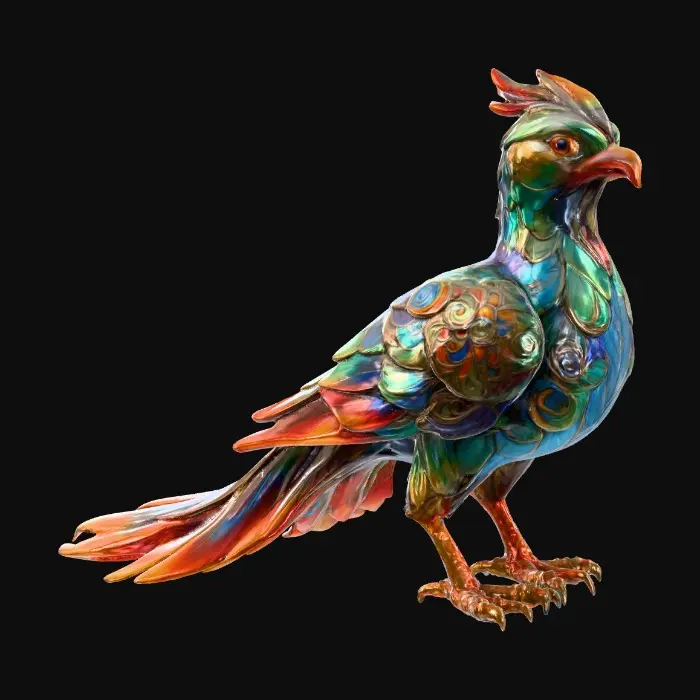 3D model for Radiant Plumage