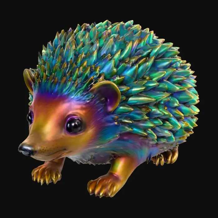 3D model for Prismatic Hedgehog