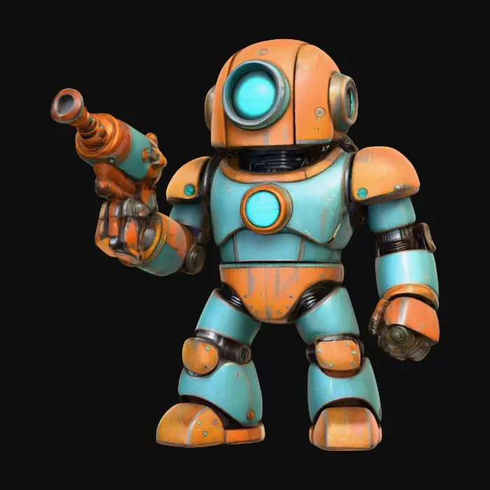 3D model for Astro Bot Explorer