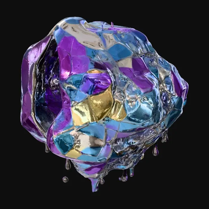 3D model for Prismatic Visions, #PBR#