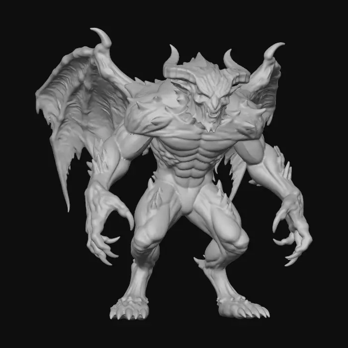 3D model for Infernal Guardian, #villain#