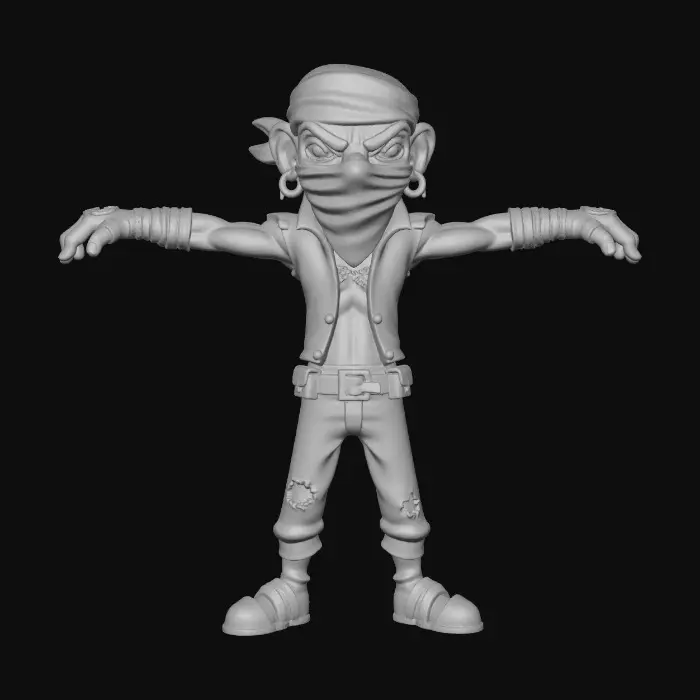 3D model for Stealth Bandit, #Halloween2025#