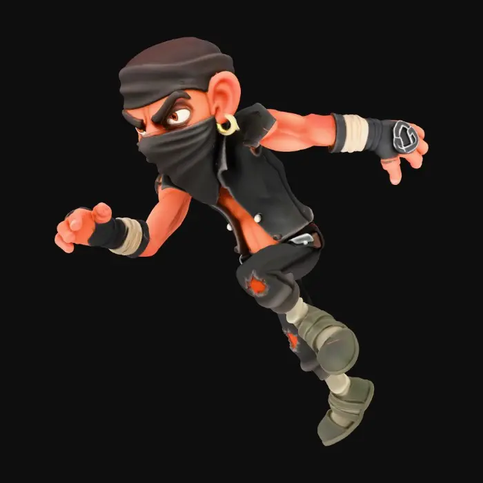 3D model for Stealth Bandit, #Halloween2025#