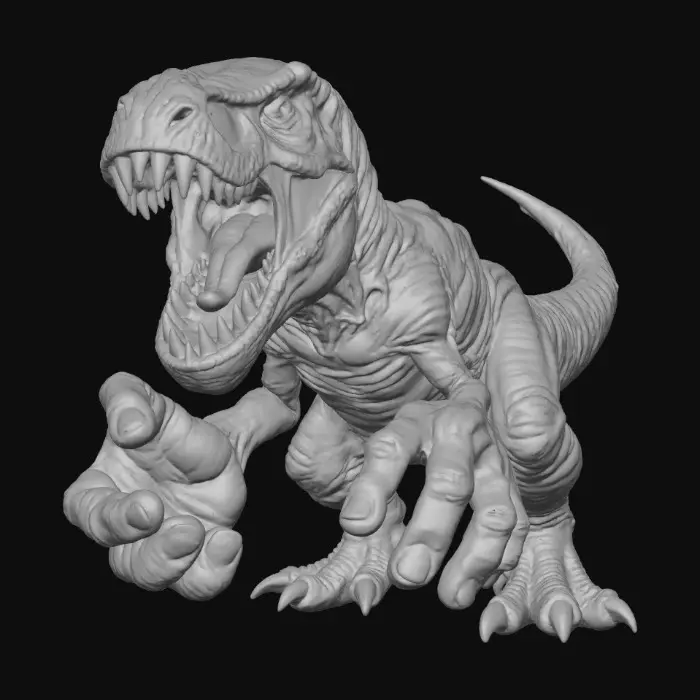 3D model for Manosaurus Rex